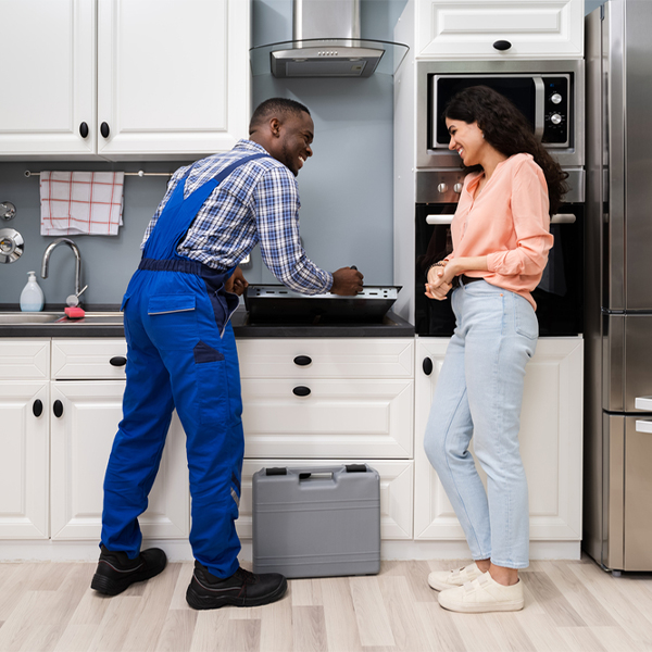 can you provide an estimate for cooktop repair before beginning any work in East Lynn